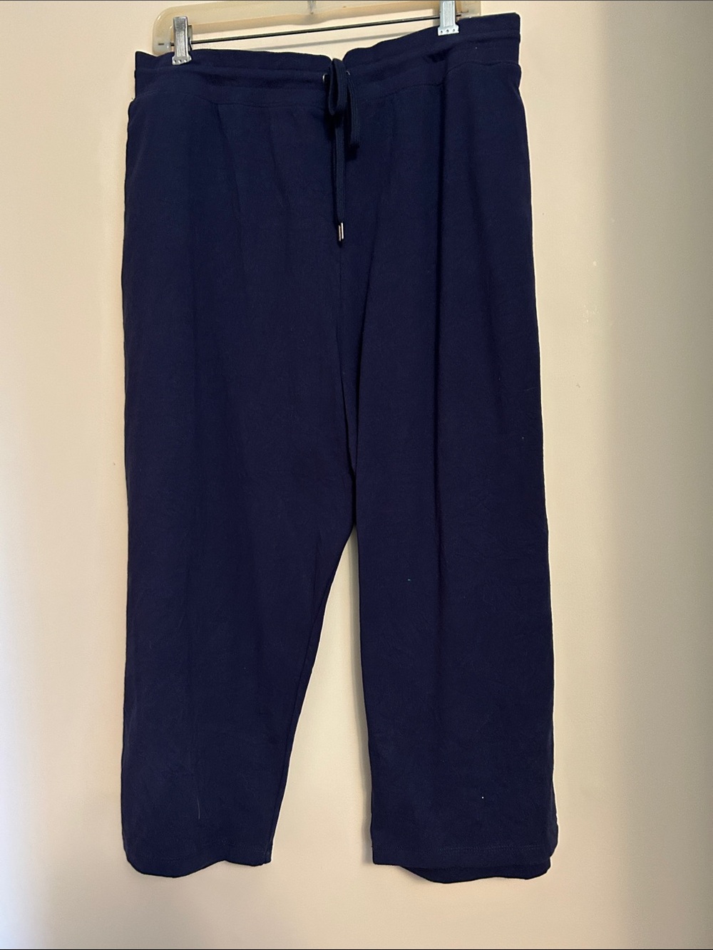 Tek Gear Navy essential gear navy drawstring jogger pants new/tag size 3X